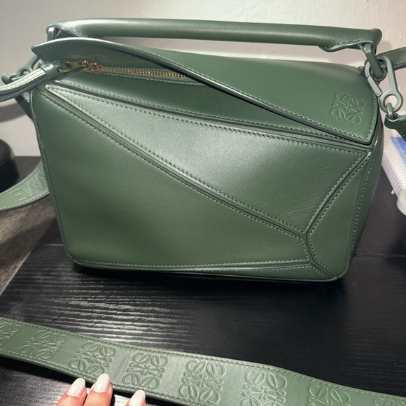 Loewe Puzzle Small Leather Top-Handle Bag - Picture 5 of 12